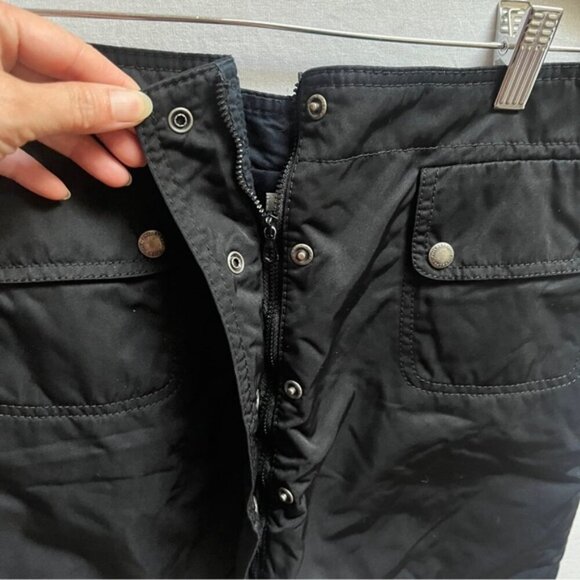 Philosophy di Alberta Ferretti snap button zipper mini skirt Sz 4 - Picture 4 of 11